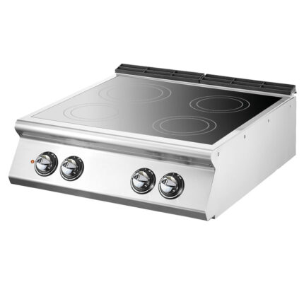 Ceramic plate, top version, 4 cooking zones