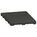 Grooved plate, 1 burner