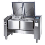 Electric Multifunction device 2x 79 liters (2x GN 1/1) with automatic lifting