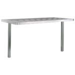 Tray holder structure, fixing on the worktop L= 2000÷2500