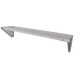Wall shelves with 2 brackets