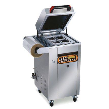 Termosigilator Caserole cu Vid și Gaz Lavezzini TERMOVAC VG 800