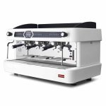 Pachet Espressor profesional 3 grupuri semiautomat Diamond AROMA/3EW_DVA12 negru + Dedurizator apa inclus | 4 kW, Dim: 967x580xh523 mm