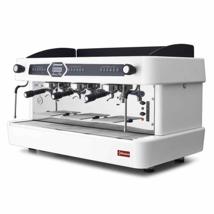 Pachet Espressor profesional 3 grupuri semiautomat Diamond AROMA/3EW_DVA12 negru + Dedurizator apa inclus | 4 kW, Dim: 967x580xh523 mm