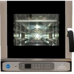 Cuptor profesional combi compact Vesta Smart Slim 0I0411D, 4 tăvi GN 1/1, lățime 51 cm, digital, Italia