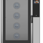 Cuptor profesional combi Vesta EVO 0L2011E, 20 tăvi GN 1/1 cu cărucior inclus, cărucior Touch Screen 7 inch industrial, Italia