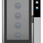 Cuptor profesional combi Vesta EVO 0L2011M, 20 tăvi GN 1/1 cu cărucior inclus, cărucior mecanic industrial, Italia