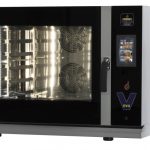 Cuptor profesional combi convecție și abur Vesta 0G0711T_GAS, 7 tăvi GN 1/1, gaz Touch Screen 7 inch, Italia
