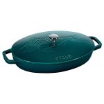 STAUB | SPECIALITIES - Tavă de cuptor cu capac - ovală - 330mm - fontă - La-Mer