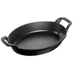 STAUB | SPECIALITATI - Tava ovala - 240mm - fonta - neagra