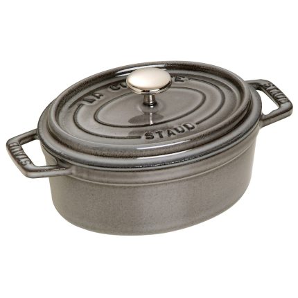 STAUB | LA COCOTTE - Cocotte - ovală - 150mm - fontă - gri grafit