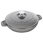 STAUB | SPECIALITIES - Tavă de cuptor cu capac - Ø 200mm - Fonta - Gri grafit