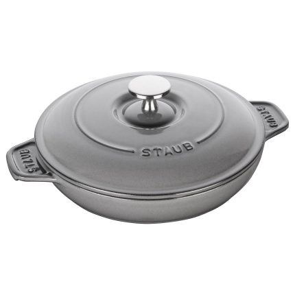 STAUB | SPECIALITIES - Tavă de cuptor cu capac - Ø 200mm - Fonta - Gri grafit