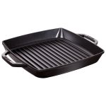 PRAF | GRIL PANS - Tigai gratar - 280x280mm - fonta - neagra