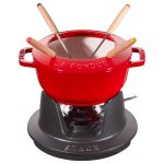 STAUB | SPECIALITIES - Set Fondue - Ø 160mm - Fontă - Roșu cireș