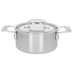 DEMEYERE | INDUSTRIA 5 - Oală cu capac - Ø 220mm - oțel inoxidabil