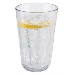 (48 buc) CRYSTAL - Cană de cafea - 300 ml - Transparent - stivuibilă