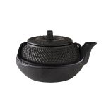 Ceainic - ASIA - 0.3 L - fontă emailată - negru