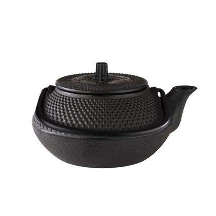 Ceainic - ASIA - 0.3 L - fontă emailată - negru