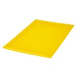 (6 bucăți) CAMBRO | SafeTrak - Capac din polipropilenă GN 1/1 - Galben