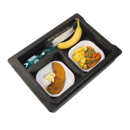 (8 bucăți) THERMO FUTURE BOX | Thermobox TAKE AWAY Dinner - 10 litri - Negru