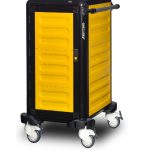 Cărucior inox profesional pentru transport tăvi Pimak G.ST.75.S.4