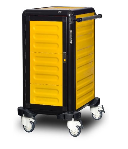 Cărucior inox profesional pentru transport tăvi Pimak G.ST.75.S.4