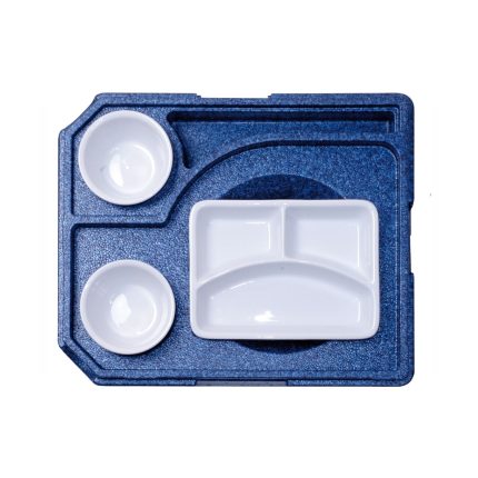 (10 bucăți) THERMO FUTURE BOX | Thermobox DINNER +2 - Albastru