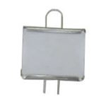 inox alimentar 18/8 price marker with pins complete with polypropylene nameplate cod.110 Lonatini, Italia