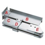 Technical guideway with description inserts cod.92C Lonatini, Italia