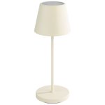 Veioză LED - MERLE MINI - reîncărcabilă - dimabilă în 3 trepte - Ø 110 mm - Whisper White
