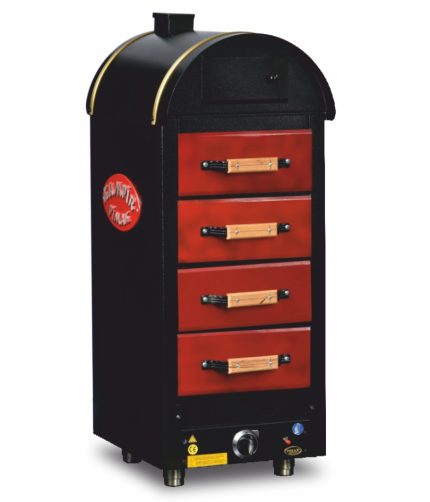 Cuptor profesional pentru cartofi copИ›i Kumpir pe gaz Pimak KF-M079-4G