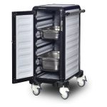 Cărucior inox profesional pentru transport tăvi Pimak G.TC.75.GN