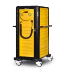 Cărucior inox profesional pentru transport tăvi Pimak G.BQ.100.GN