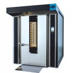 Cuptor rotativ profesional de panificaИ›ie cu cДѓrucior electric Pimak PMK100E