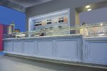 Linie profesionala bar cu retro-bar frigorific Best Cold seria Ambra, iluminare LED, Italia - imagine 3