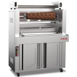 Grătar rotativ profesional pentru Cag Kebab Pimak PMK-CKM | 9.75 kW, Gaz, Dim: 120x80x170 cm