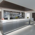 Mobilier bar profesional cu statie de lucru si refrigerare Best Cold seria Corallo, Italia