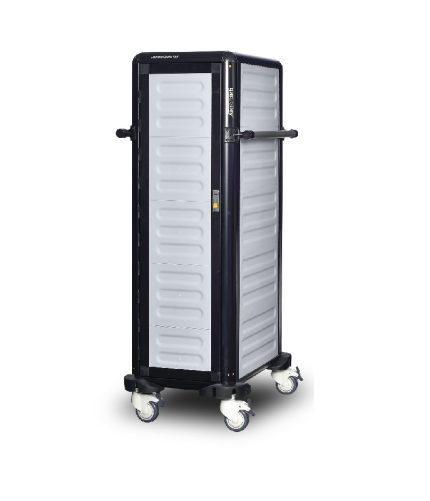Cărucior inox profesional pentru transport tăvi Pimak G.TC.125.GN