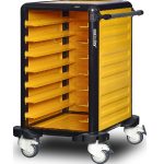 Cărucior inox profesional pentru transport tăvi Pimak G.ST.75.S.3