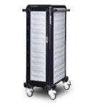 Cărucior inox profesional pentru transport tăvi Pimak G.TC.100.GN