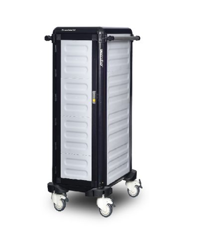 Cărucior inox profesional pentru transport tăvi Pimak G.TC.100.GN