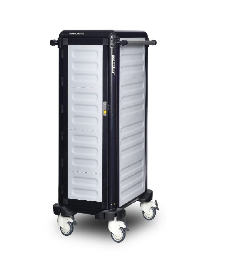 Cărucior inox profesional pentru transport tăvi Pimak G.TC.100.GN