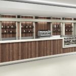 Mobilier profesional bar si gelaterie Best Cold seria Gemma, blat de lucru granit/inox, Italia