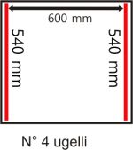 Mașină industrială de ambalat în vid cu dublă cameră Waage DVA Professional (Display LCD 5 inch & 20 Programe) Serie 9000/920, Italia - imagine 5
