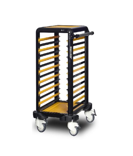 Cărucior inox profesional pentru transport tăvi Pimak G.GN.75.S.1