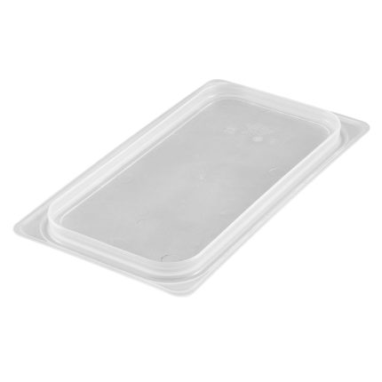 (6 bucăți) CAMBRO | Camwear® capac GN din polipropilenă 1/3 - etanș - lăptos