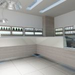 Linie mobilier bar de lux cu front retroiluminat Best Cold seria Onice, Italia