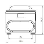 Mașină profesională de ambalat în vid de banc Waage DVA Professional (Display LCD 5 inch & 20 Programe) 320 (bară 320 mm), Italia - imagine 4