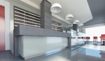 Linie completa mobilier bar si patiserie Best Cold seria Sofia, Italia